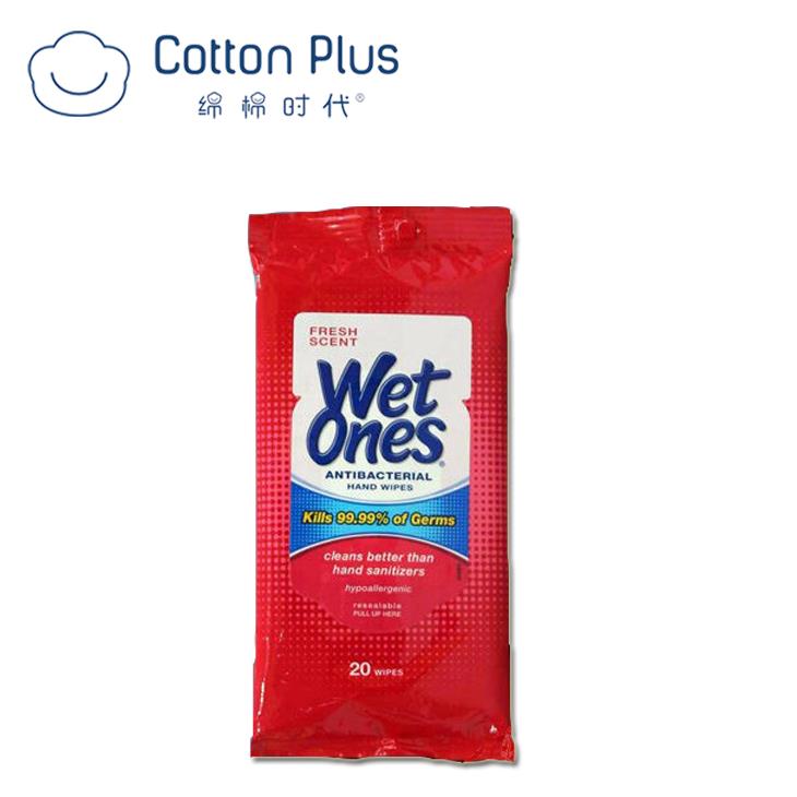 دستمال مرطوب دستمال مرطوب دست و پا بسته Wet Ones Individually Wrapped Hand Wipes